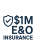 create an extra extra large logo for a 1M Errors and Omissions EO Insurance